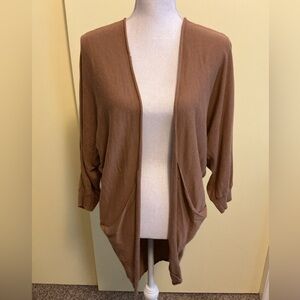 Old Navy Women's Tan Open-Front Cardigan